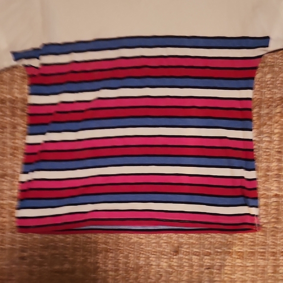 Talbots Multicolor Striped Top - Picture 4 of 6